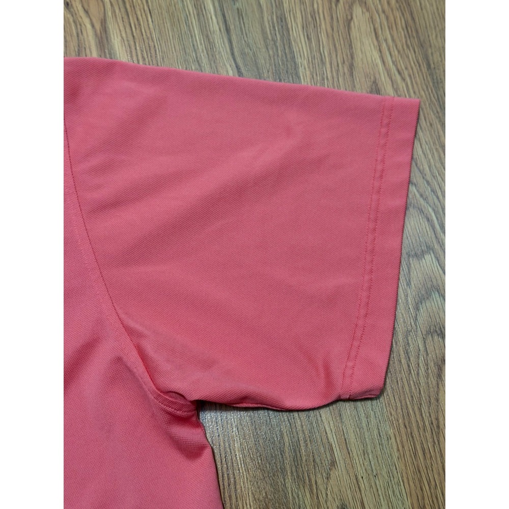 Peter Millar Polo Shirt Mens XL Sea Island Performance Knit Pink Golf - Picture 5 of 10